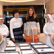 Melania Trump and Akie Abe visit the Mikimoto Pearl main store in the Ginza district of Tokyo, Nov. 5 2017.
